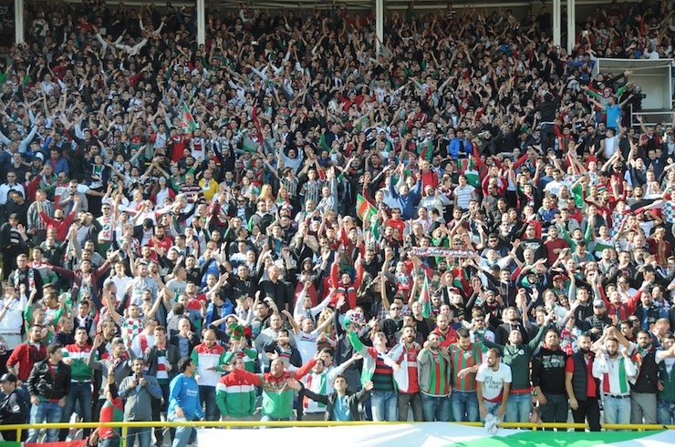 KARSIYAKA - GOZTEPE MACI.(FOTO:MUSTAFA KOPRULU IZMIR DHA)