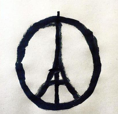 paris saldiri amblem