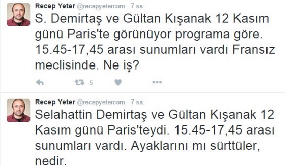 recep yeter tweet