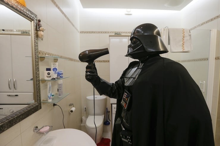 The Wider Image: Ukraine: Being Darth Vader