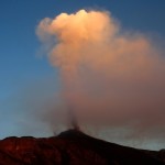Italy's Mount Etna, Europe's tallest and most active volcano, spews lava as it erupts on the southern island of Sicily