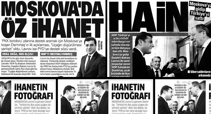 gazeteler demirtas tweet