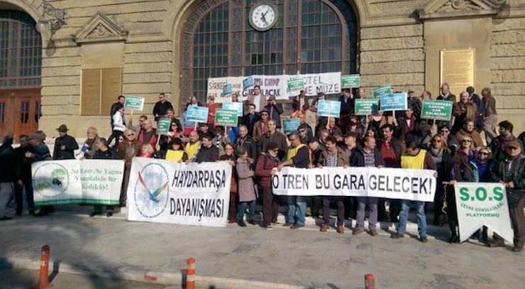 haydarpasa protesto