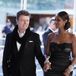 File photo of singer Bowie arriving with his wife Iman to attend the CFDA fashion awards in New York