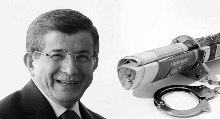 davutoglu tutuklu gazeteci