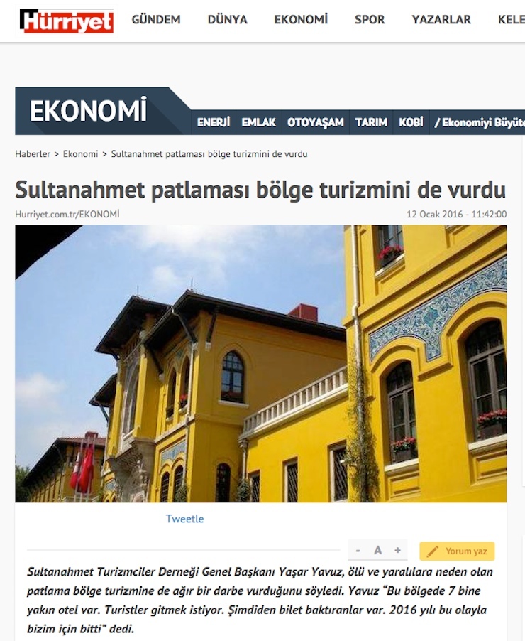 hurriyet sultanahmet
