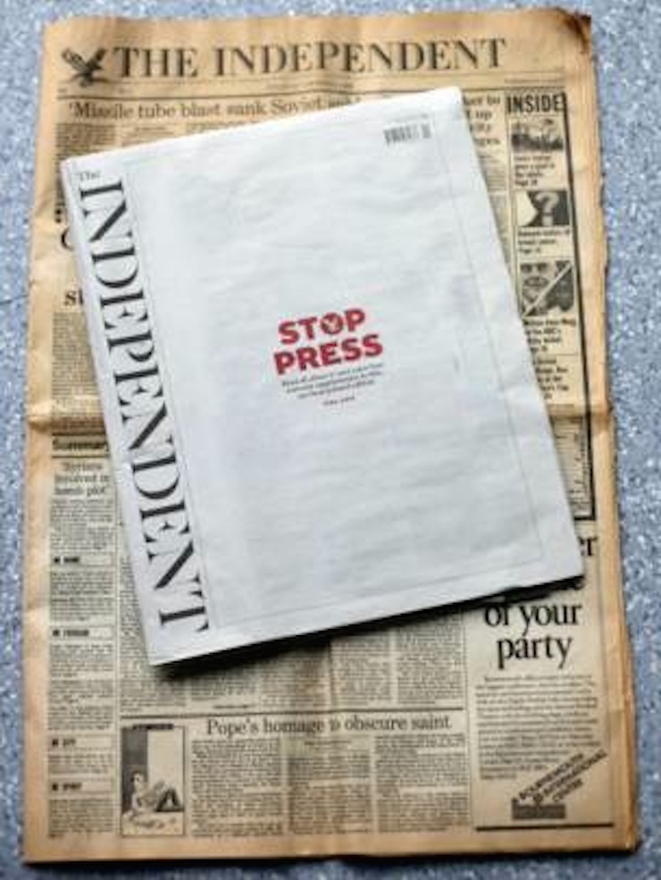 INDEPENDENT ilk ve son BASKI