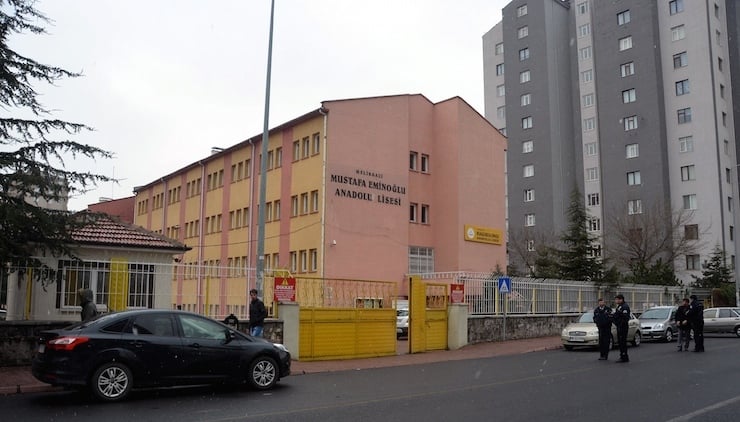 Cansel'in okulu Kayseri Mustafa Eminoğlu Anadolu Lisesi