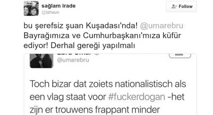 hakaret tweet sb