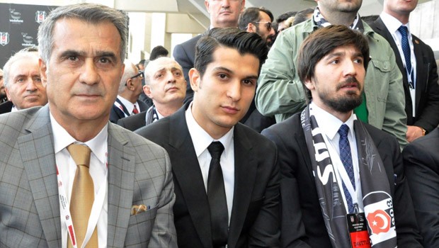 Şenol Güneş - Necip Uysal - Tolga Zengin. Fotoğraf: DHA