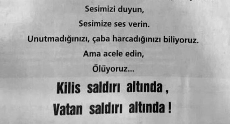kilis gazete sb
