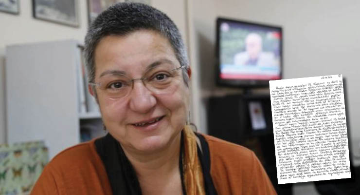 sebnem korur fincanci mektup