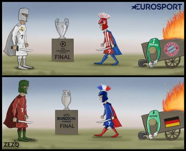Karikatür Eurosport'tan alınmıştır.