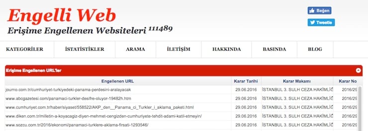 erisim engeli