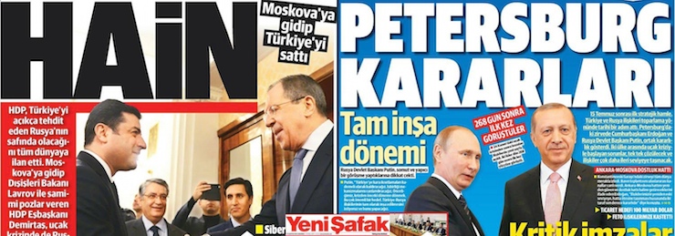 demirtas erdogan rusya gazeteler1