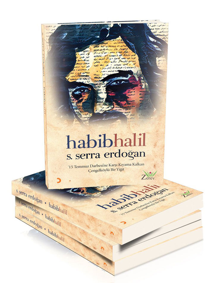 Yazar Serra Erdoğan'ın yazdığı 'Habib Halil' adlı kitap.