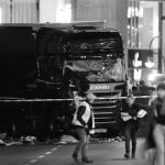 Police work at the site of an accident at a Christmas market in Berlin