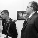 Russian Ambassador to Turkey Andrei Karlov makes a speech at an art gallery shortly before he was shot in Ankara