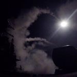 U.S. Navy guided-missile destroyer USS Porter (DDG 78) conducts strike operations while in the Mediterranean Sea