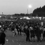 Video grab of people leaving the open-air weekend “Rock am Ring” concert near the Nuerburgring race track in Nurburg, Germany