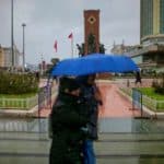 ISTANBUL'DA YAGMUR