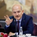 FILE PHOTO: Turkish Interior Minister Soylu speaks during a news conference in Istanbul