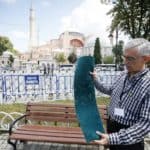 Ayasofya Camisi'nin halıları tamamen yerli yünden üretildi