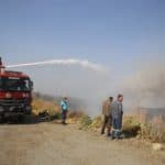 Hatay'daki orman yangını kontrol altına alınmaya çalışılıyor