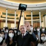 Cumhurbaşkanı Erdoğan, Millet Kütüphanesi'nde gençler ile söyleşi yaptı