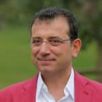 Istanbul Mayor Imamoglu is pictured in Istanbul