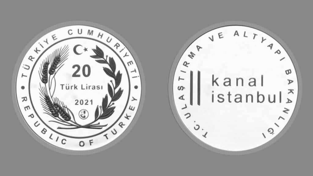 Kanal İstanbul Hatıra Parası