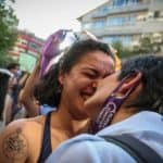 Protest against  Istanbul convention in Ankara, Turkey – 01 Jul 2021