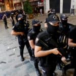 Protest against Turkey's withdrawal from the Istanbul Convention, in Istanbul