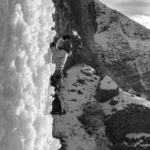 Erzurum'da sporcuların donan doğal şelalelere tırmanışı nefes kesti