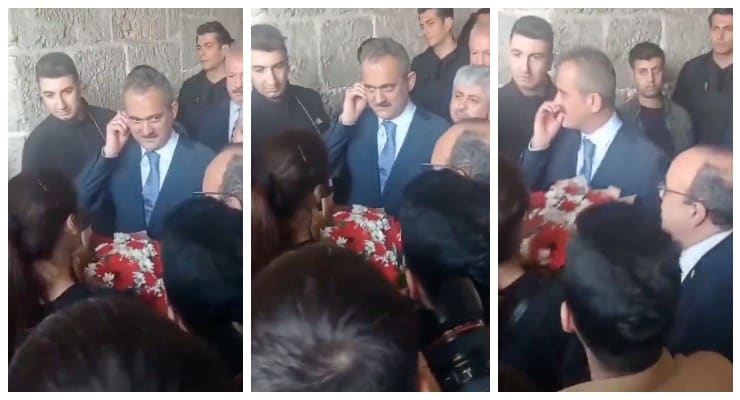Mahmut Özer, derdini anlatan öğretmeni böyle 'dinledi' (Twitter)