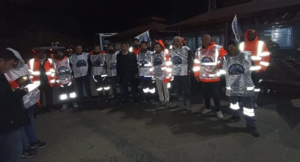 Eczacıbaşı'na ait madende 243 işçi işten çıkarıldı. (Twitter)