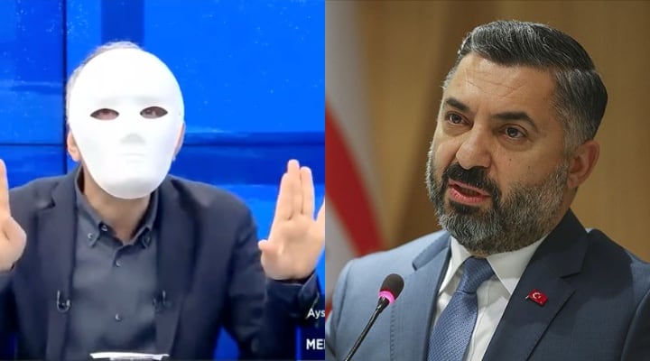 Emin Çapa yayına maskeyle çıktı, Ebubekir Şahin yanıt verdi. (YouTube-AA)
