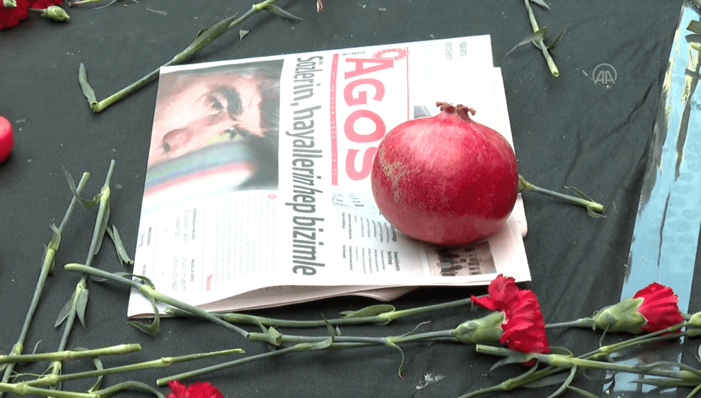 Agos Gazetesi Genel Yayın Yönetmeni Hrant Dink anıldı. (AA)