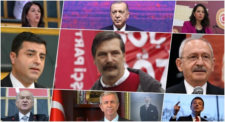 Erkan Baş, siyasileri değerlendirdi. (AA-Siyasi partiler)