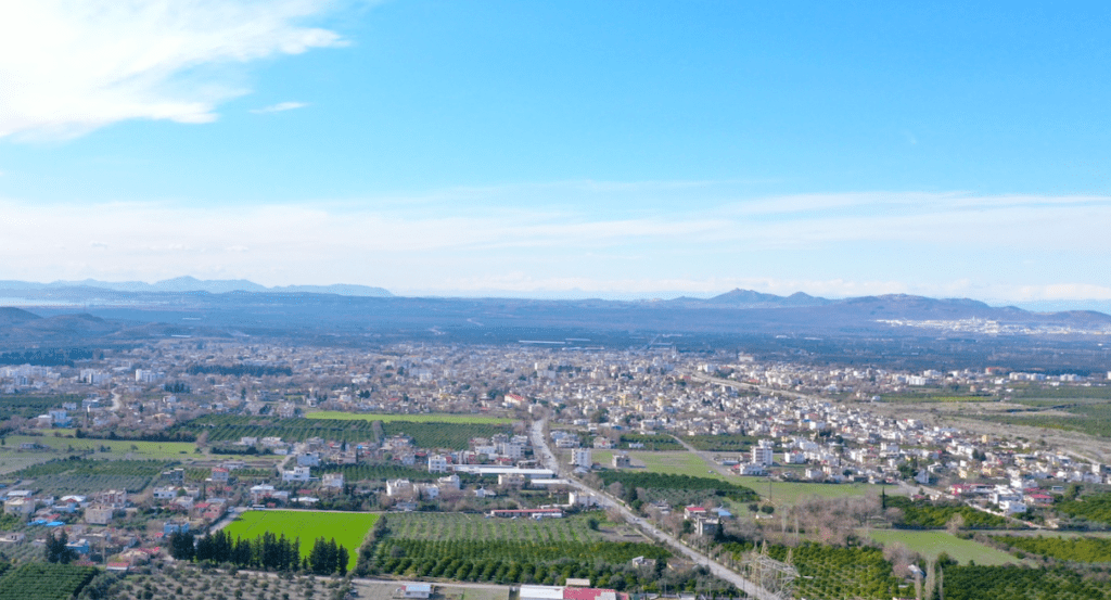 Hatay’da can kaybının olmadığı tek ilçe Erzin. (Erzin Belediyesi)