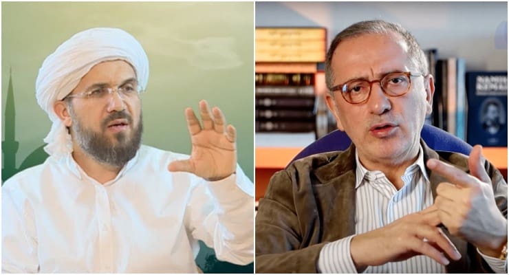 İhsan Şenocak ve Fatih Altaylı. (YouTube)