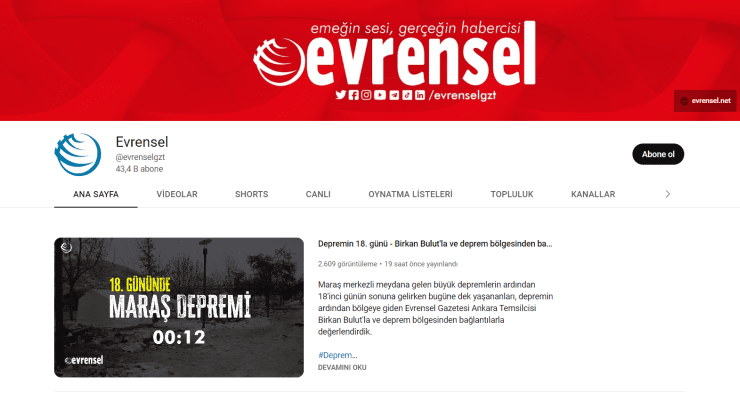 Evrensel Rudaw Avesta