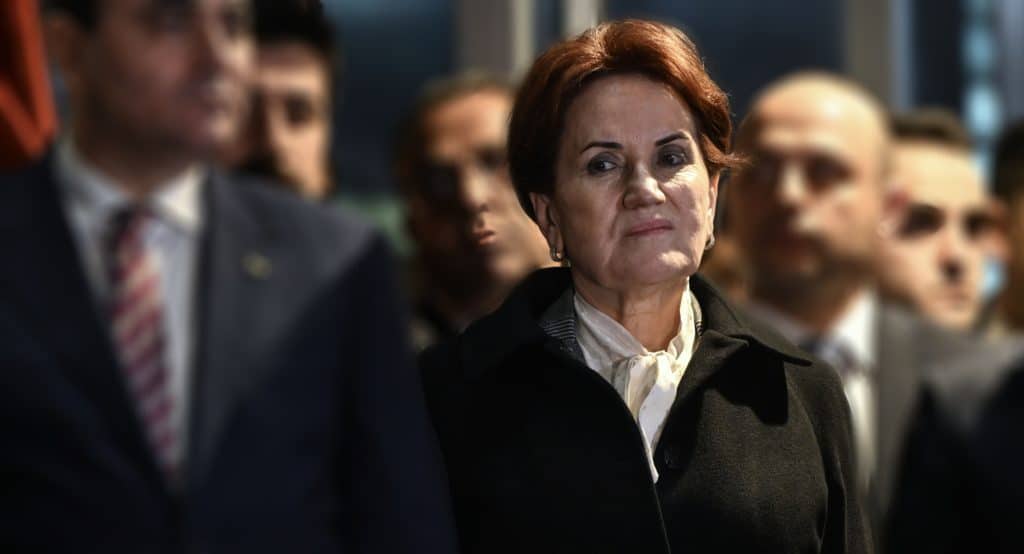 Meral Akşener, Saadet Partisi'nde yapılan açıklamaya katılmıştı. Aytun Çıray (AA)