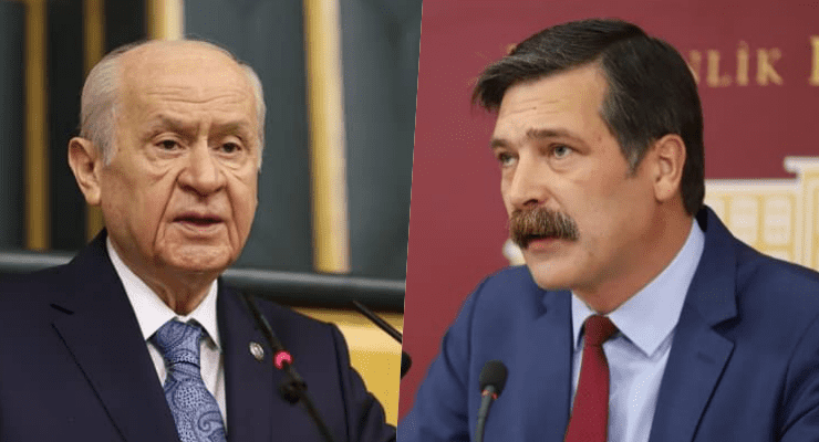 Devlet Bahçeli ve Erkan Baş