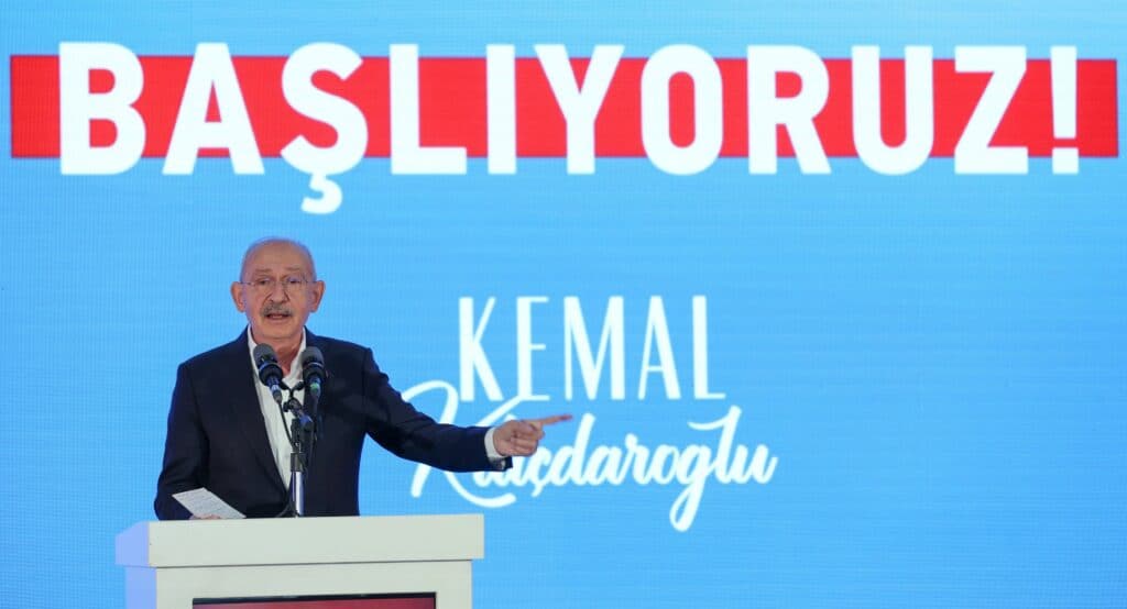 Kemal Kılıçdaroğlu. (CHP)
