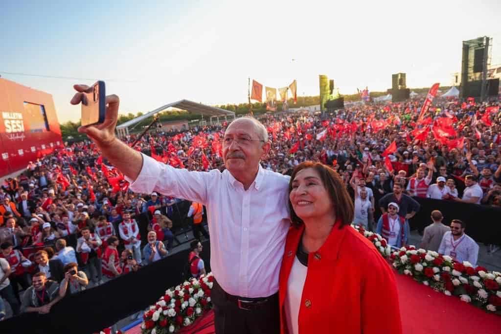 Kemal Kılıçdaroğlu ve Selvi Kılıçdaroğlu. (CHP)