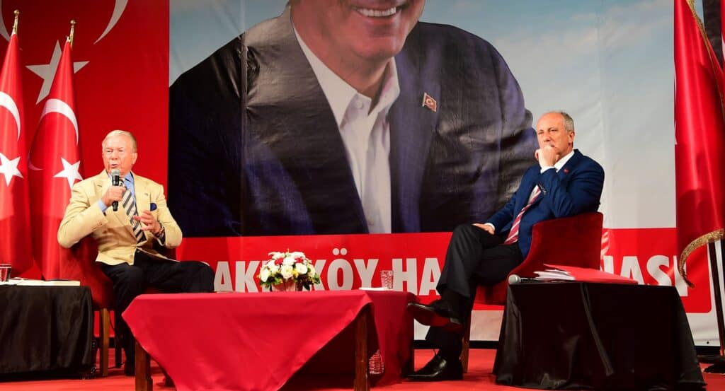 Uğur Dündar ve Muharrem İnce. (İnce/flickr.com)