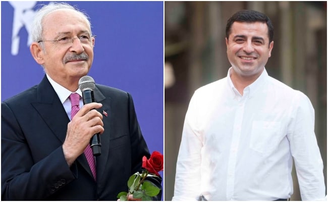 Kemal Kılıçdaroğlu ve Selahattin Demirtaş. (HDP-TWitter)