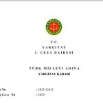 20230811- yargıtay karar