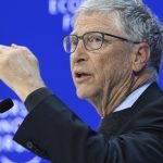 ABD'li yazılım şirketi Microsoft'un kurucusu Bill Gates, 54. Dünya Ekonomik Forumu'na katıldı